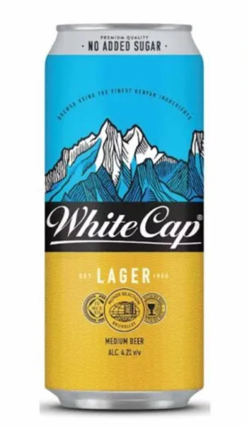 White Cap Lager 500ml