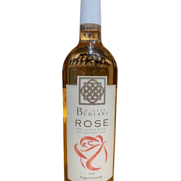 Bediani Rosé Semi Sweet Wine