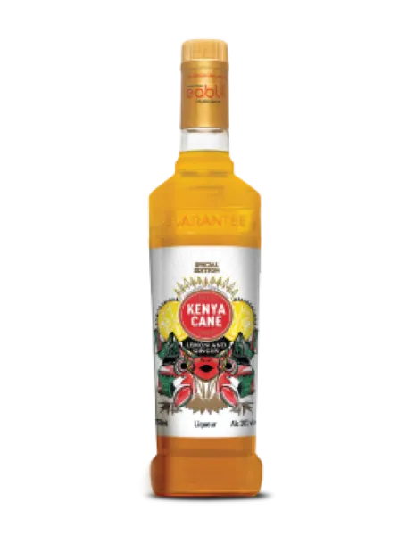 Kenya Cane Lemon and Ginger 750ml