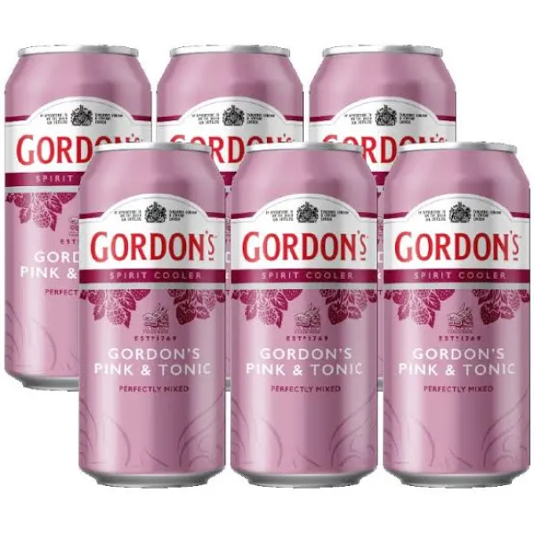 Gordons Pink & Tonic Can 330ml (6pack)